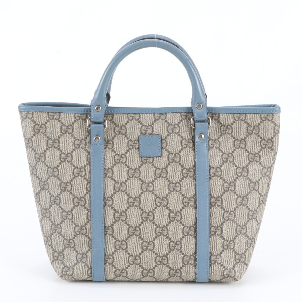 Gucci GG Supreme 297557 Leather Tote Bag Shoulder Handbag Brand Women's